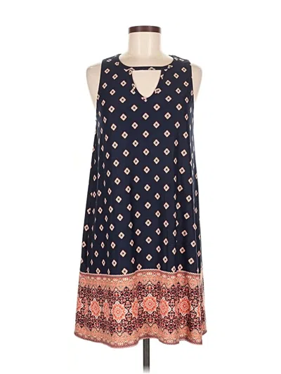 Pre-owned Nine Britton Casual Dress In Blue