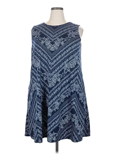 Pre-owned Nine Britton Casual Dress In Blue