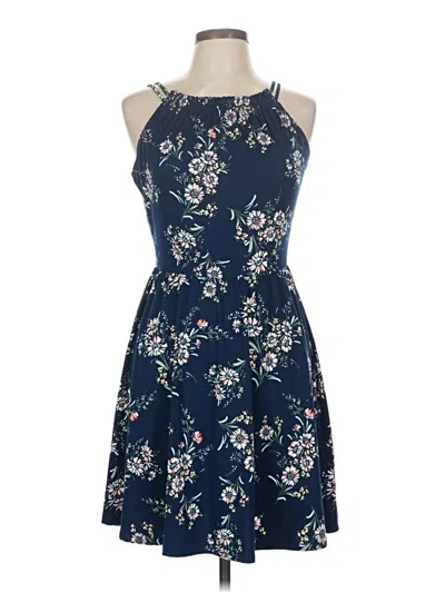 Pre-owned Nine Britton Casual Dress In Blue