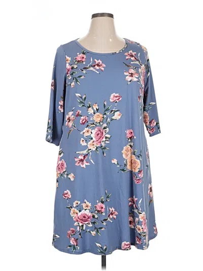 Pre-owned Nine Britton Casual Dress In Blue