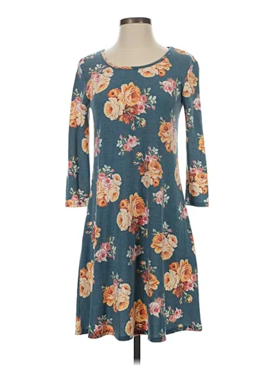 Pre-owned Nine Britton Casual Dress In Blue