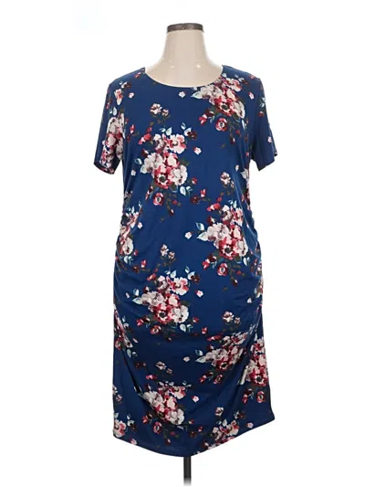 Pre-owned Nine Britton Casual Dress In Blue