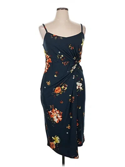 Pre-owned Nine Britton Casual Dress In Blue