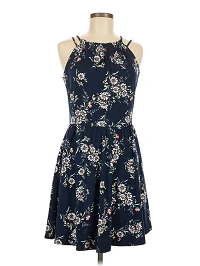 Pre-owned Nine Britton Casual Dress In Blue