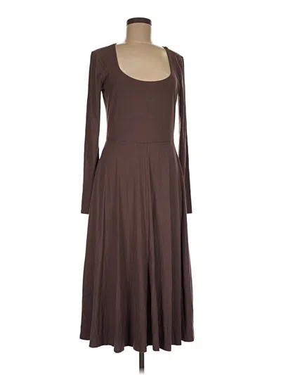 Pre-owned Nine Britton Casual Dress In Brown