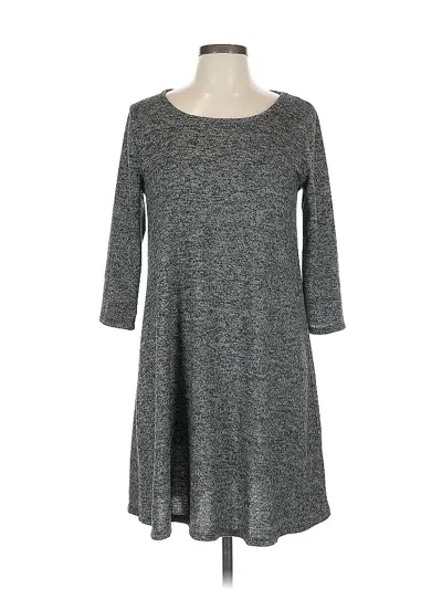 Pre-owned Nine Britton Casual Dress In Gray