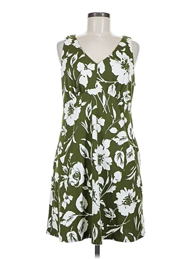 Pre-owned Nine Britton Casual Dress In Green