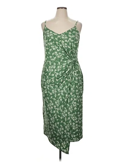Pre-owned Nine Britton Casual Dress In Green