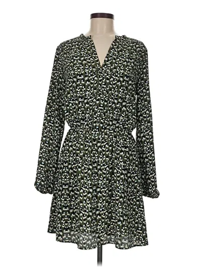 Pre-owned Nine Britton Casual Dress In Green