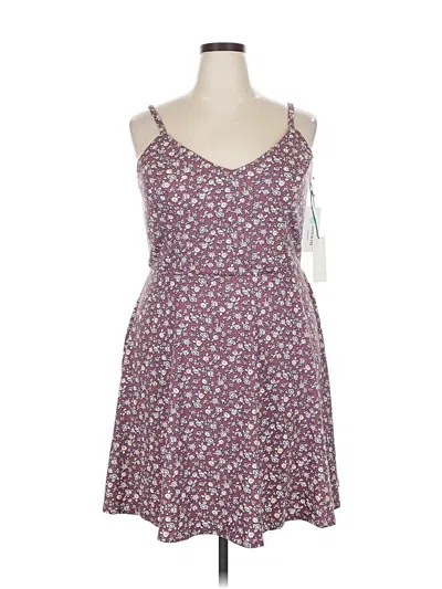Pre-owned Nine Britton Casual Dress In Purple