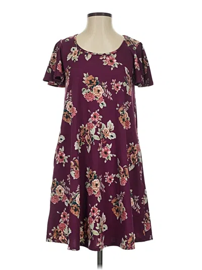 Pre-owned Nine Britton Casual Dress In Purple