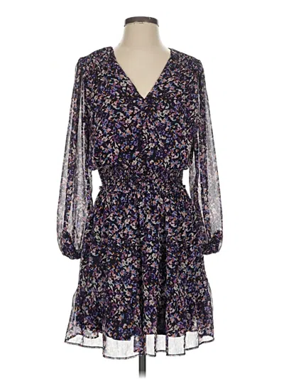 Pre-owned Nine Britton Casual Dress In Purple