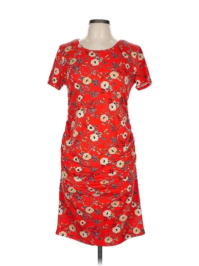 Pre-owned Nine Britton Casual Dress In Red