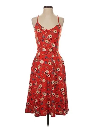 Pre-owned Nine Britton Casual Dress In Red