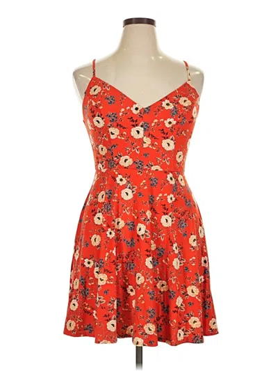 Pre-owned Nine Britton Casual Dress In Red