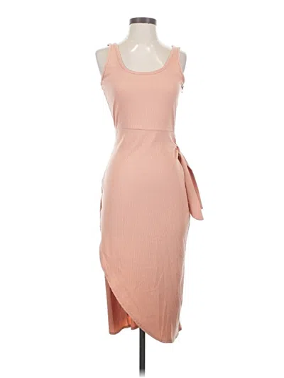 Pre-owned Nine Britton Casual Dress In Tan