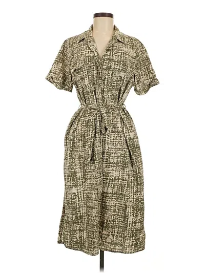 Pre-owned Nine Britton Casual Dress In Tan