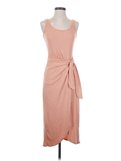 Pre-owned Nine Britton Casual Dress In Tan