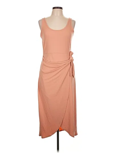 Pre-owned Nine Britton Casual Dress In Tan