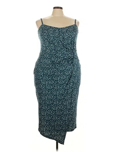 Pre-owned Nine Britton Casual Dress In Teal