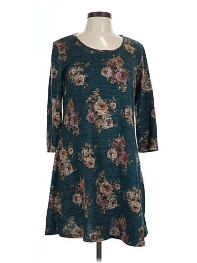 Pre-owned Nine Britton Casual Dress In Teal