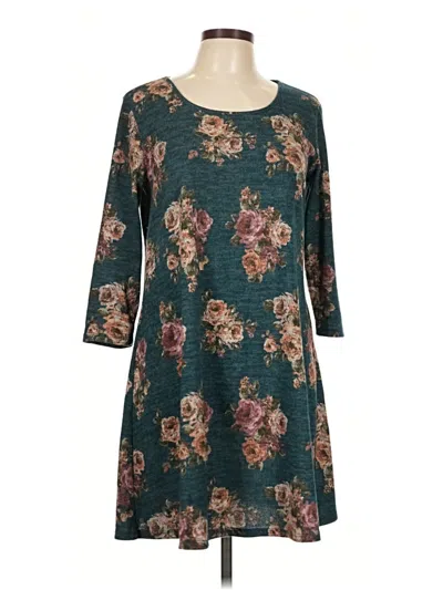 Pre-owned Nine Britton Casual Dress In Teal