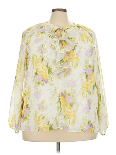 Pre-owned Nine Britton Casual Dress In Yellow
