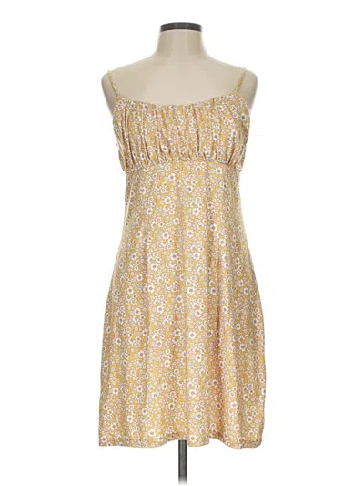 Pre-owned Nine Britton Casual Dress In Yellow