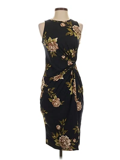 Pre-owned Nine Britton Cocktail Dress In Black