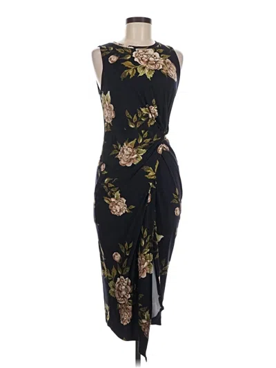 Pre-owned Nine Britton Cocktail Dress In Black