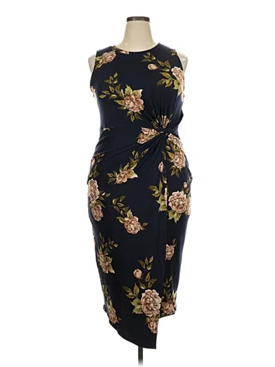 Pre-owned Nine Britton Cocktail Dress In Black
