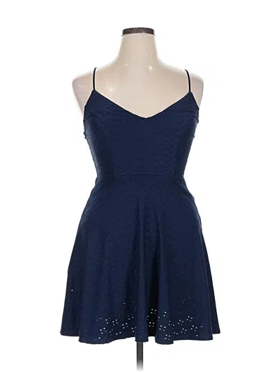 Pre-owned Nine Britton Cocktail Dress In Blue
