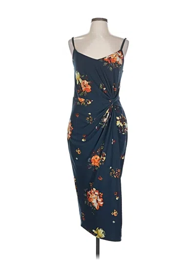 Pre-owned Nine Britton Cocktail Dress In Blue