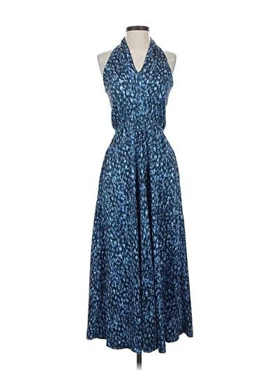 Pre-owned Nine Britton Cocktail Dress In Blue