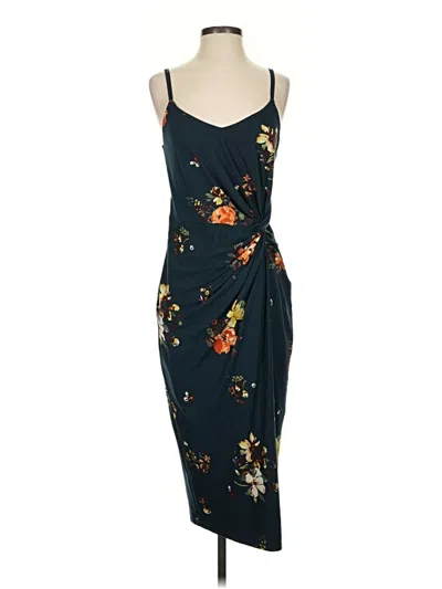 Pre-owned Nine Britton Cocktail Dress In Blue