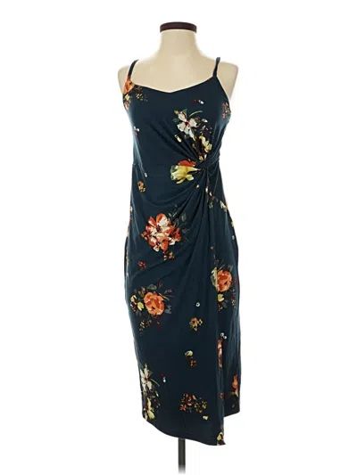 Pre-owned Nine Britton Cocktail Dress In Blue