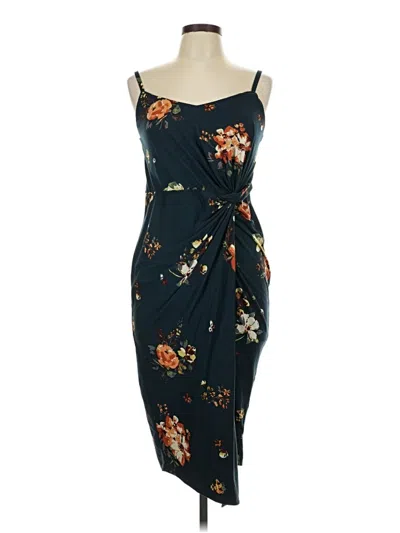 Pre-owned Nine Britton Cocktail Dress In Blue