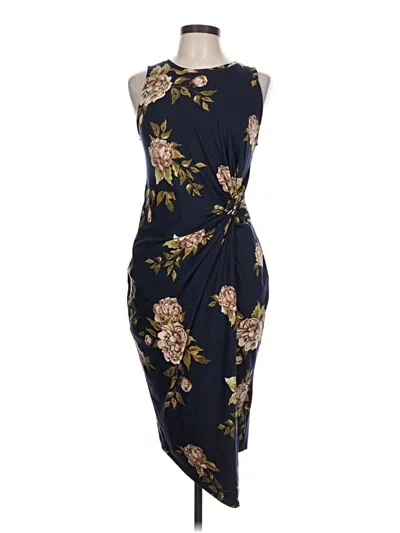 Pre-owned Nine Britton Cocktail Dress In Blue