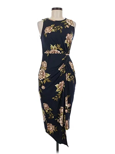 Pre-owned Nine Britton Cocktail Dress In Blue