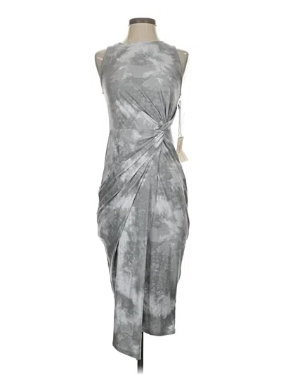 Pre-owned Nine Britton Cocktail Dress In Gray