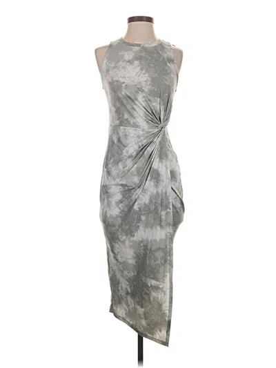 Pre-owned Nine Britton Cocktail Dress In Gray