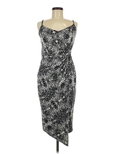 Pre-owned Nine Britton Cocktail Dress In Gray