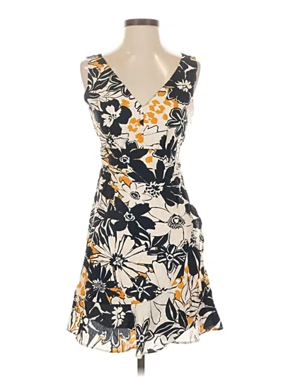 Pre-owned Nine Britton Cocktail Dress In Orange