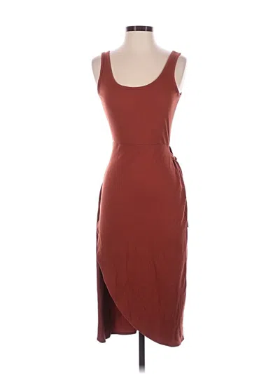 Pre-owned Nine Britton Cocktail Dress In Orange