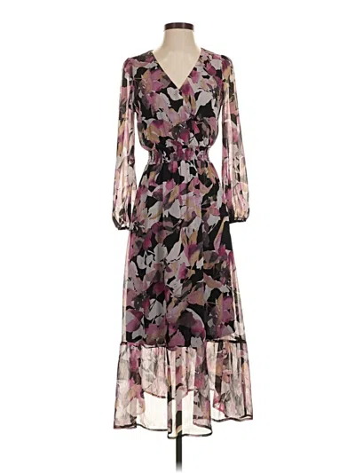 Pre-owned Nine Britton Cocktail Dress In Purple