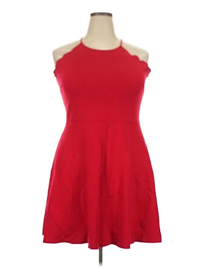Pre-owned Nine Britton Cocktail Dress In Red