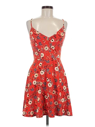 Pre-owned Nine Britton Cocktail Dress In Red