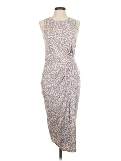 Pre-owned Nine Britton Cocktail Dress In Silver