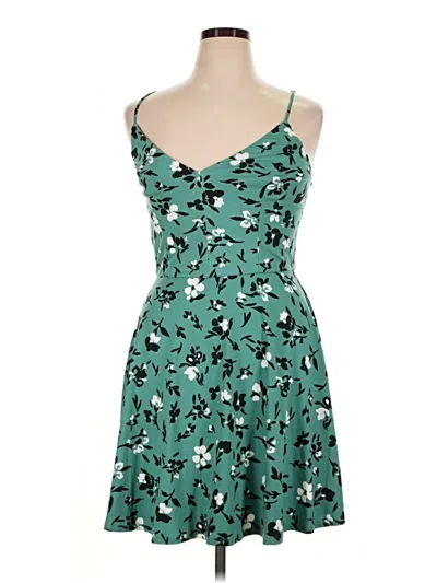 Pre-owned Nine Britton Cocktail Dress In Teal