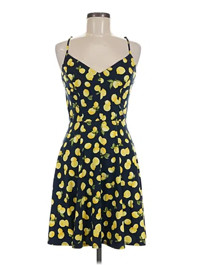 Pre-owned Nine Britton Cocktail Dress In Yellow